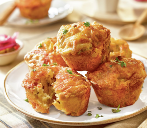Cocina Express: Muffins Salados de Salmón con Cúrcuma