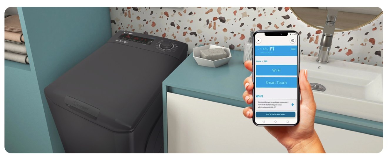 Lavarropas Candy Smart Inverter