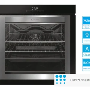 Horno Encastrable Candy Limpieza Pirolítica 75 litros