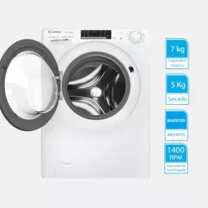Lavasecarropa Smart Pro Inverter Candy 7/5 Kg